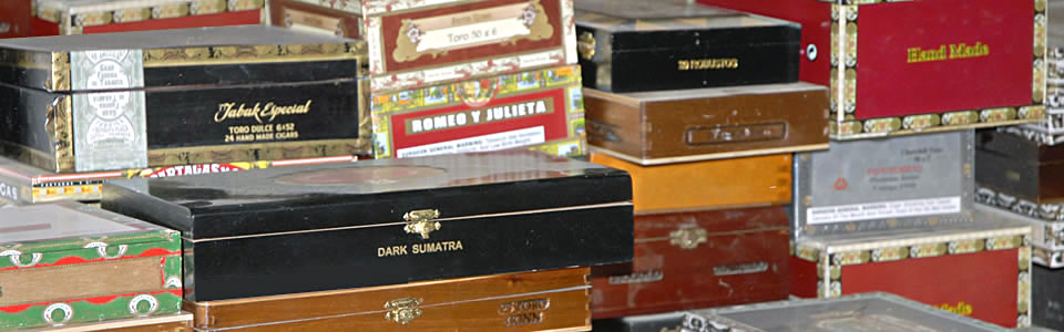 Cigar Boxes for building Cigar Box Guitars